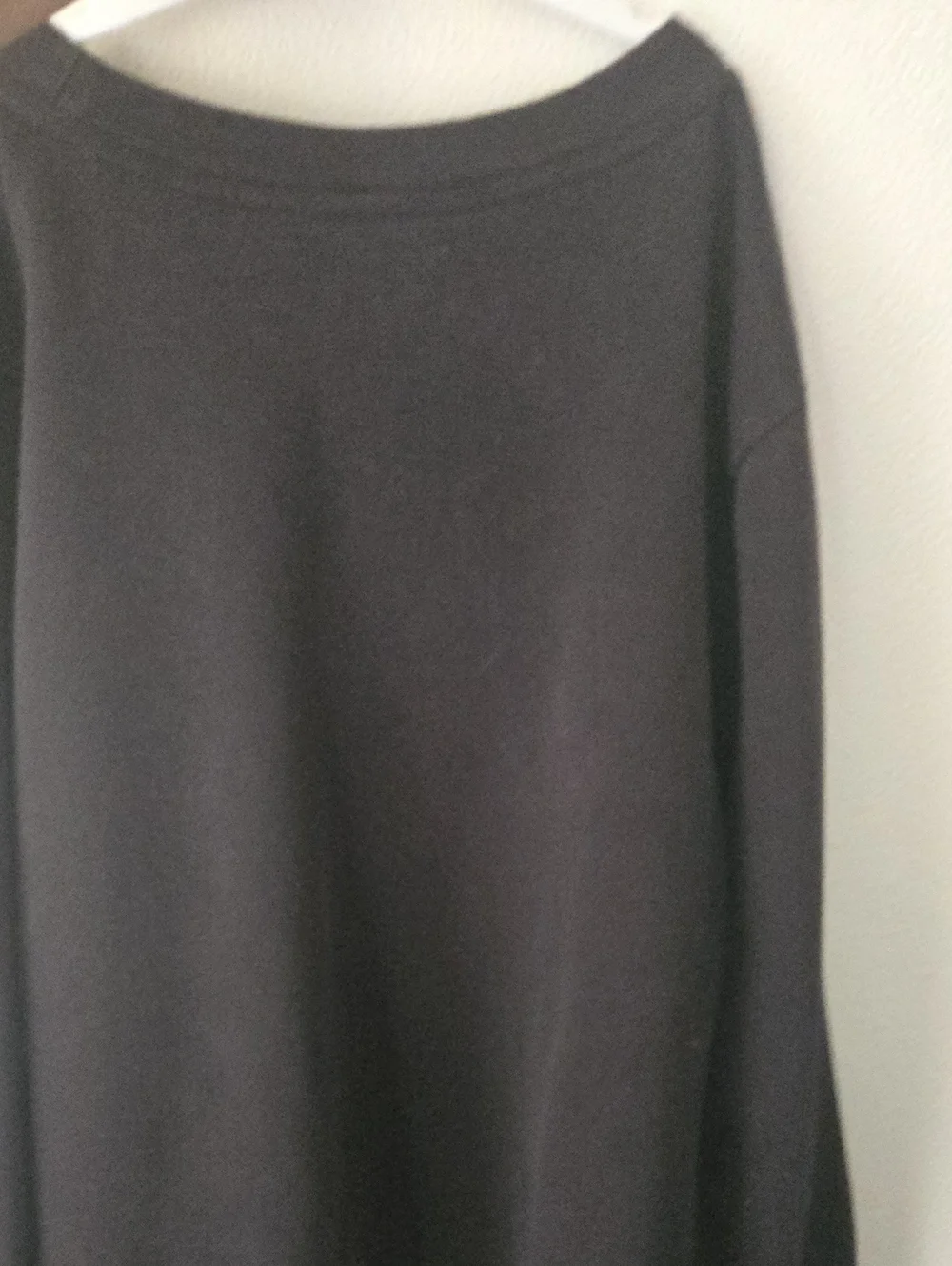 Holiday Editions Black Crewneck Sweatshirt with Orange Pumpkin Patch Graphic .